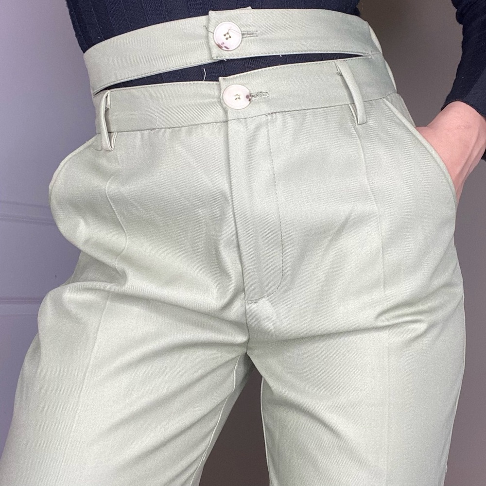 Bershka straight leg pants